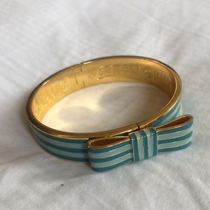 Coach Poppy Bangle Bracelet | Blue & Gold OS